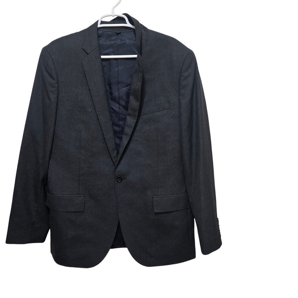 J Crew Ludlow Wool Blazer 42R Charcoal Italian Suit Jacket